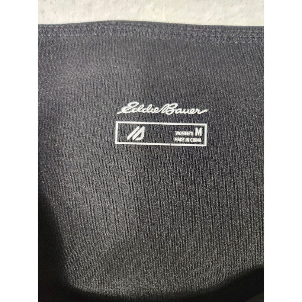 Eddie Bauer Womens Trail Tight Leggings Black Size Medium Activewear Yoga Pants - Picture 3 of 16